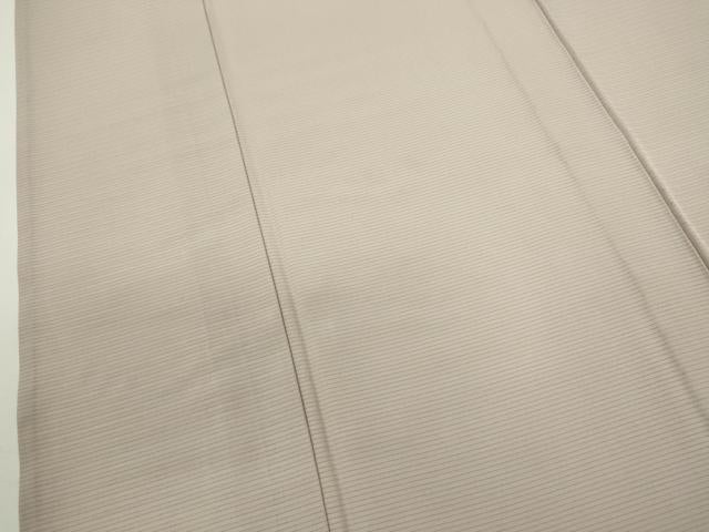 平和屋着物＊夏物　色無地　絽　灰梅色　正絹　逸品　CABH7666ze