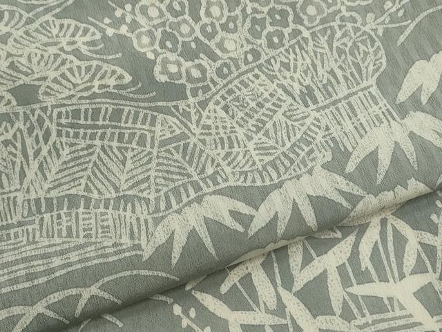 平和屋着物＊夏物　訪問着　ろうけつ染め　御所解紋紗　正絹　逸品　CABH7667ze