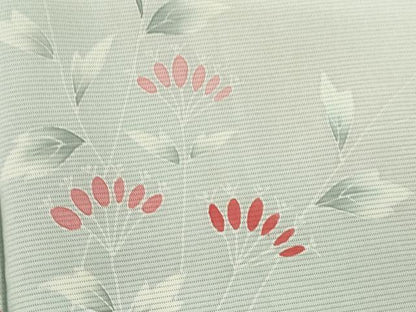 平和屋着物＊夏物　訪問着　絽　枝花文　暈し染め　正絹　逸品　CABH7670ze
