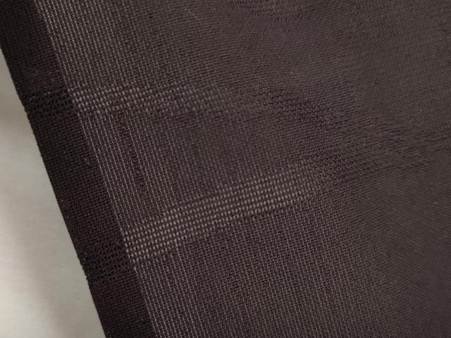 平和屋着物＊夏物　色無地　燕子花紋紗　濃色　正絹　逸品　CABH7672ze