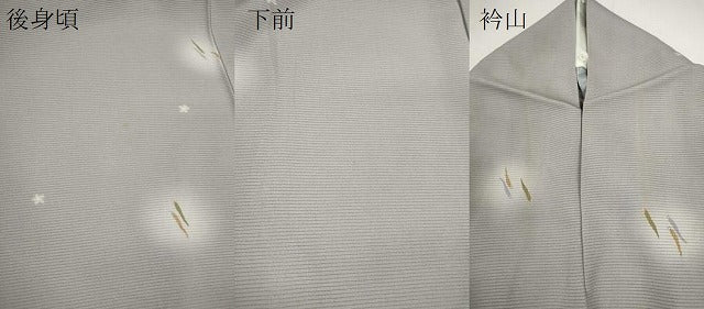 平和屋着物＊夏物　小紋　絽　蛍暈し　成り物　正絹　逸品　CABH7703ze
