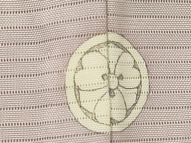 平和屋着物＊夏物　訪問着　絽　手描き　草花文　暈し染め　正絹　逸品　CABH7706ze