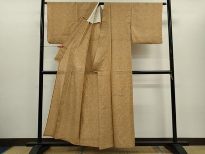 平和屋着物＊夏物　本場大島紬　夏大島　吉祥文　正絹　逸品　CABH7712ze