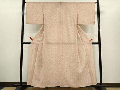 平和屋着物＊夏物　江戸小紋　絽　童子遊び　正絹　逸品　CABH7745ze