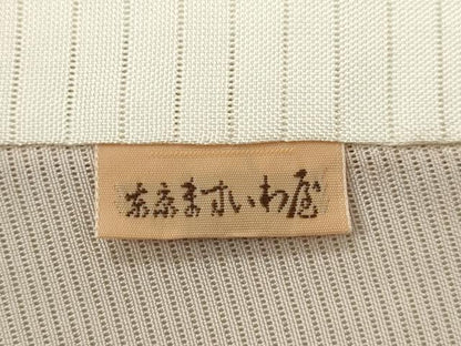 平和屋着物＊夏物　訪問着　絽　駒刺繍　草花文　暈し染め　金彩　ますいわ屋扱い　正絹　逸品　未使用　CABH7749ze