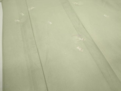 平和屋着物＊夏物　小紋　絽　兎　正絹　逸品　CABH7753ze