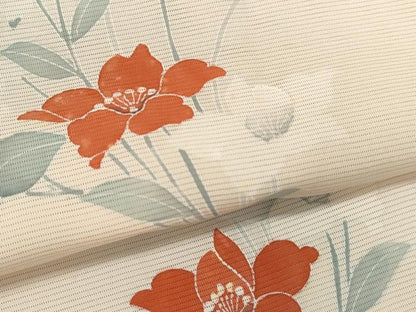 平和屋着物＊夏物　訪問着　絽　枝花文　暈し染め　正絹　逸品　未使用　CABH7760ze