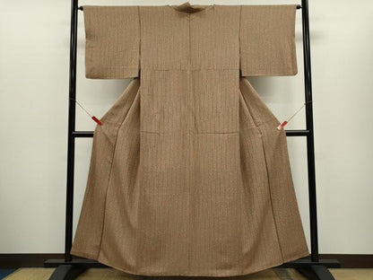 平和屋着物■上質な小紋　吉祥文　正絹　逸品　CABH7763ze