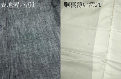 平和屋着物■上質な紬　霞文　正絹　逸品　CABH7787ze