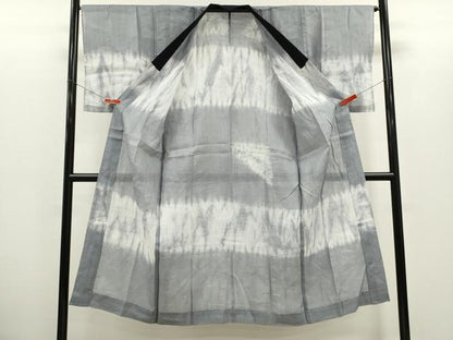平和屋着物＊夏物　男性　長襦袢　絞り　吉祥文　麻　逸品　CABH7794ze