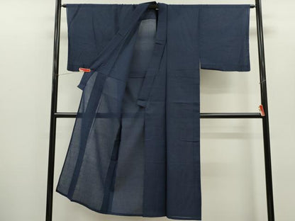 平和屋着物＊夏物　男性　小紋　紗　吉祥文　CABH7796ze