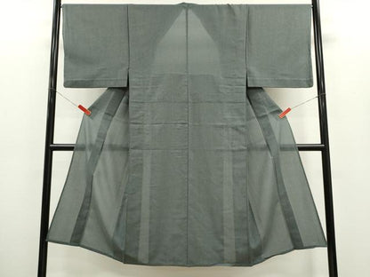 平和屋着物＊夏物　男性　小紋　紗　霞文　CABH7800ze