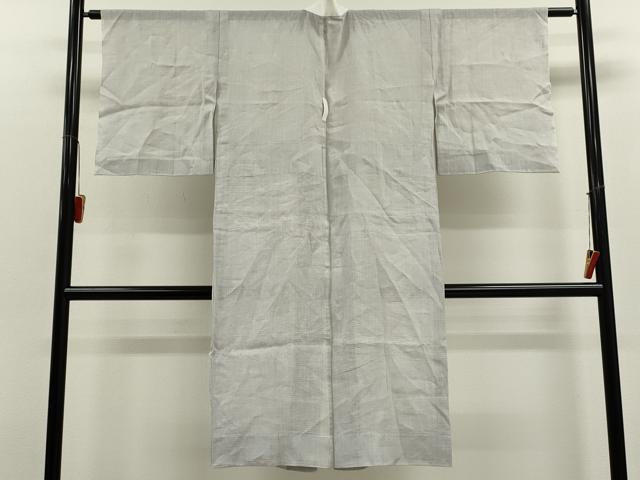 平和屋着物＊夏物　長襦袢　絽　桜鼠色　麻　CABH7804ze