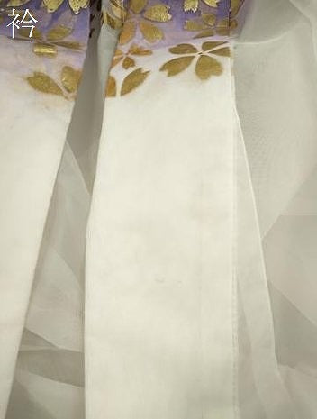 平和屋着物＊夏物　男性　訪問着　オーガンジー　舞桜文　暈し染め　金彩　洗える着物　CABH7807ze