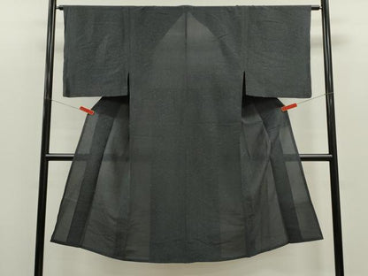 平和屋着物＊夏物　男性　紬　霞文　正絹　逸品　CABH7825ze