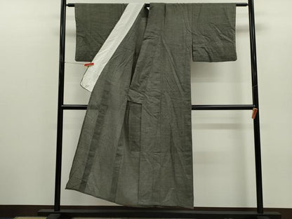 平和屋着物＊夏物　小紋　紗　鹿の子文　CABH7830ze