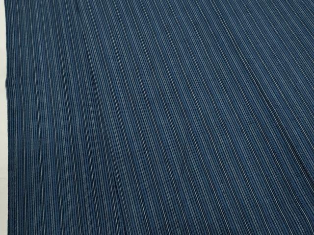 平和屋着物∴男性　夏物　阿波しじら織　浴衣　縞　綿　逸品　CABH7872ze