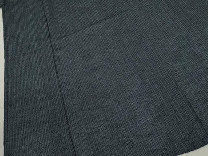 平和屋着物∴男性　夏物　小紋・浴衣兼用　縞　綿麻　逸品　CABH7892ze