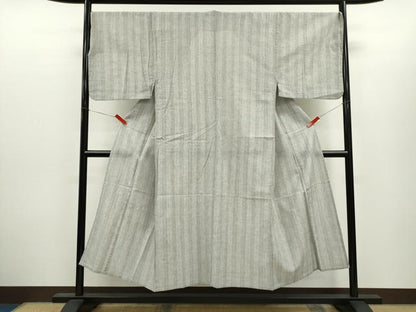 平和屋着物∴男性　夏物　浴衣　縞　綿　逸品　CABH7895ze
