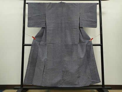 平和屋着物∴夏物　浴衣　リップル生地　毘沙門亀甲　綿　逸品　CABH7906ze