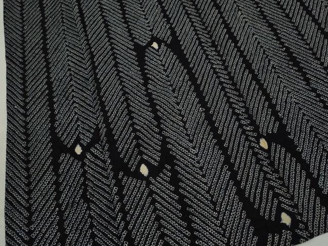 平和屋着物∴夏物　浴衣　有松鳴海絞り　松葉文　綿　逸品　CABH7910ze