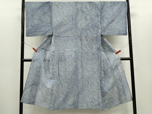 平和屋着物∴夏物　男性　浴衣　有松鳴海絞り　綿　逸品　CABH7914ze