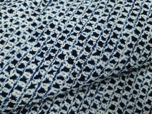 平和屋着物∴夏物　浴衣　有松鳴海絞り　綿　逸品　CABH7916ze