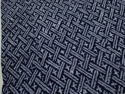 平和屋着物∴夏物　浴衣　有松鳴海絞り　吉祥文　綿　逸品　CABH7918ze