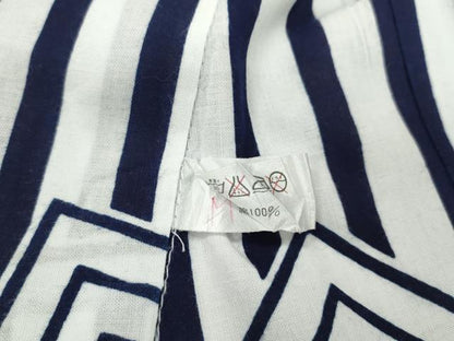 平和屋着物∴男性　夏物　浴衣　注染　縞　日本製　綿　逸品　CABH7947ze