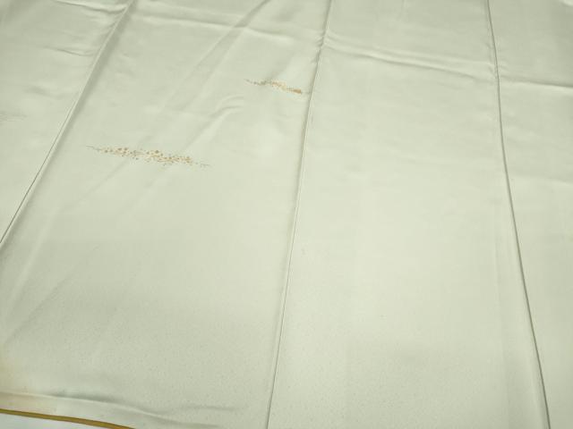 平和屋着物●訪問着　扇面吉祥花文　暈し染め　金彩　正絹　逸品　CABH7968ze