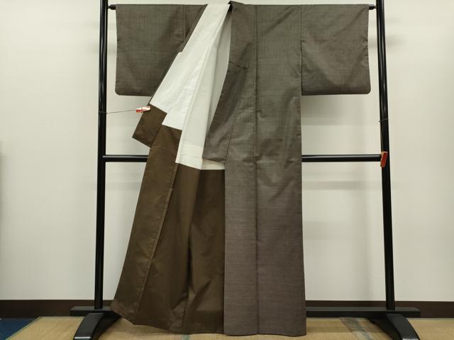 平和屋着物●本場大島紬　7マルキ　正絹　逸品　CABH7976ze