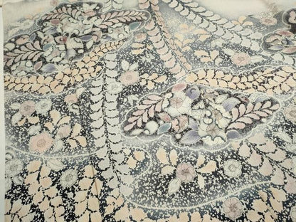 平和屋着物●訪問着　作家物　辻ヶ花　手描き　暈し染め　正絹　逸品　CABH7985ze