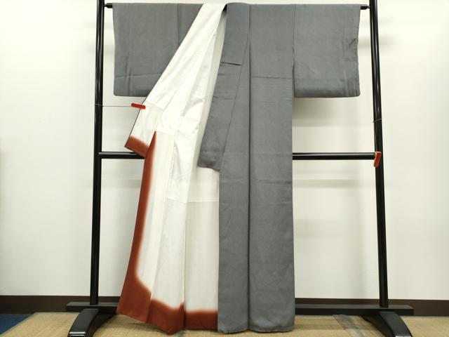 平和屋着物●江戸小紋　鮫小紋柄　正絹　逸品　CABH7986ze