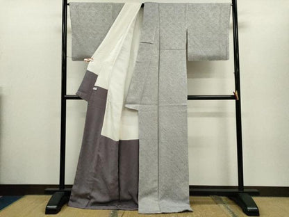 平和屋着物●大変加工の良い総絞り小紋　正絹　逸品　未使用　CABH7988ze