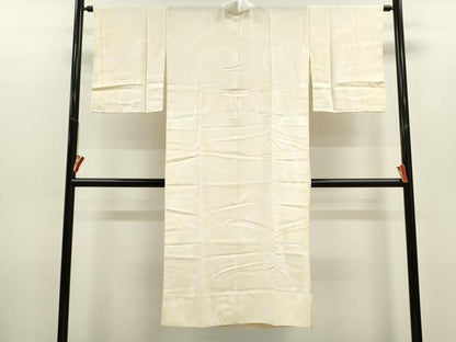 平和屋着物●長襦袢　無双仕立て　作家物　梅乃香り　暈し染め　正絹　逸品　未使用　CABH7998ze