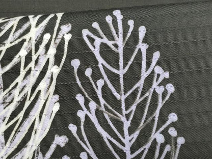 平和屋着物＊夏物　塩瀬　九寸名古屋帯　ろうけつ染　草木文　正絹　逸品　CABH8017fb