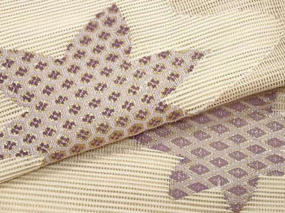 平和屋着物＊夏物　八寸名古屋帯　絽綴れ　竜田川　正絹　逸品　CABH8024fb
