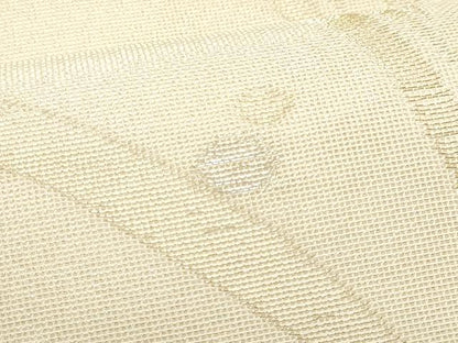 平和屋着物＊夏物　九寸名古屋帯　草木文　金銀糸　正絹　逸品　CABH8032fb