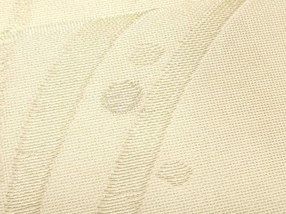 平和屋着物＊夏物　九寸名古屋帯　草木文　金銀糸　正絹　逸品　CABH8032fb