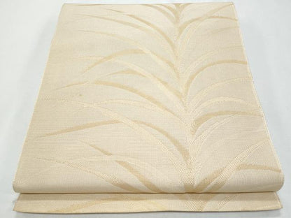 平和屋着物＊夏物　九寸名古屋帯　草木文　三越扱い　正絹　逸品　CABH8033fb