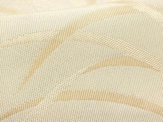 平和屋着物＊夏物　九寸名古屋帯　草木文　三越扱い　正絹　逸品　CABH8033fb