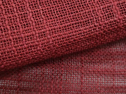 平和屋着物＊夏物　八寸名古屋帯　赤色　正絹　長尺　逸品　CABH8036fb