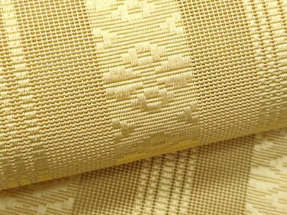 平和屋着物＊夏物　本場筑前博多織　八寸名古屋帯　紗献上　蒸栗色　正絹　逸品　CABH8046fb