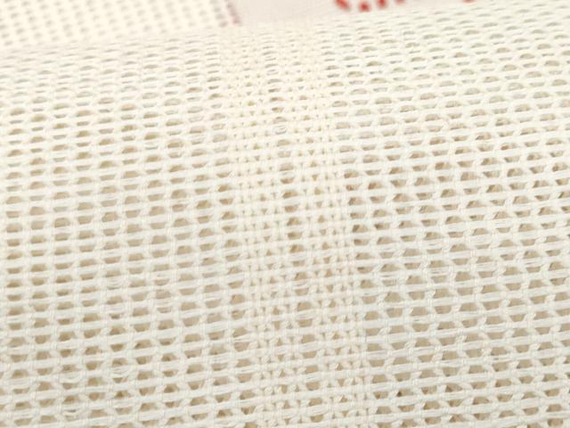 平和屋着物＊夏物　八寸名古屋帯　刺し子　麻の葉文様　正絹　逸品　CABH8050fb