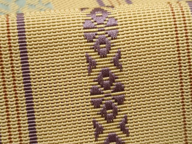 平和屋着物＊夏物　本場筑前博多織　八寸名古屋帯　紗献上　正絹　逸品　CABH8055fb