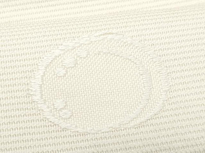 平和屋着物＊夏物　九寸名古屋帯　丸文　正絹　逸品　CABH8057fb