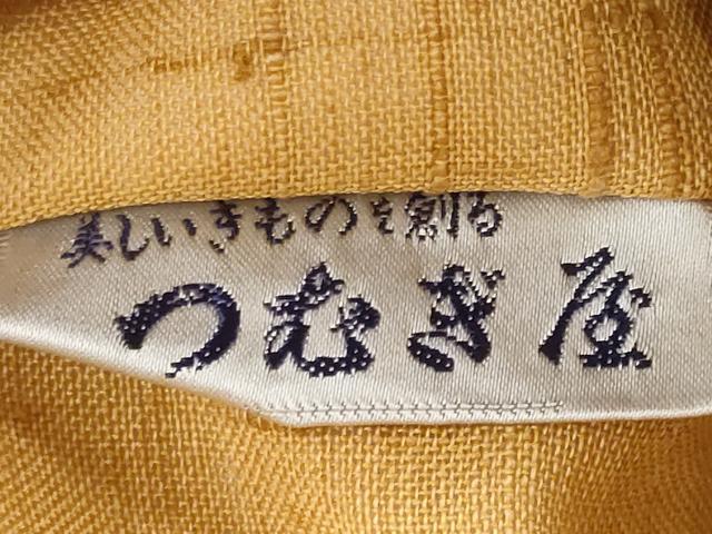 平和屋着物＊夏物　九寸名古屋帯　紬地　刺繍　枝花文　正絹　逸品　CABH8069fb