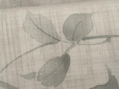 平和屋着物＊夏物　九寸名古屋帯　手描き　蔦の葉文　CABH8070fb