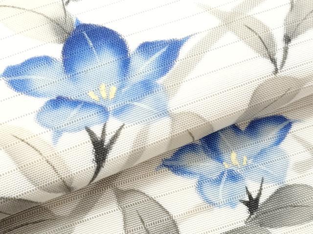 平和屋着物＊夏物　塩瀬　九寸名古屋帯　手描き　枝花文　正絹　逸品　CABH8071fb