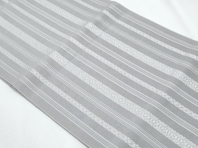 平和屋着物＊夏物　本場筑前博多織　八寸名古屋帯　紗献上　正絹　逸品　CABH8073fb